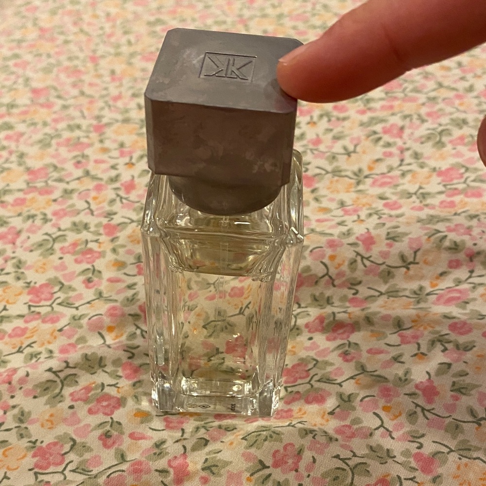 Maison Francis Kurkdjian Clear Glass Accent Bottle with Matte Silver Cap